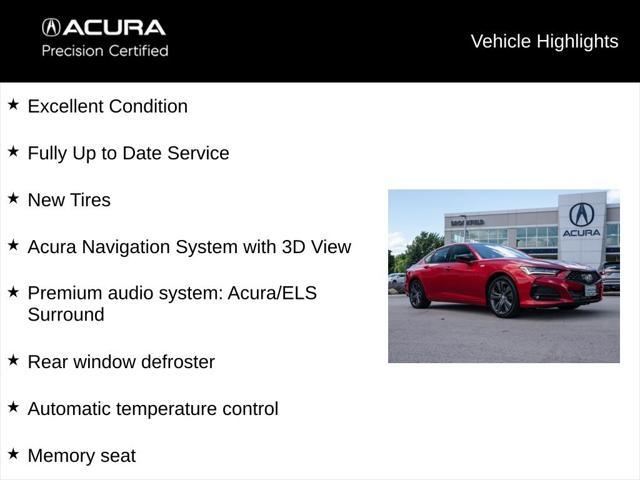 used 2023 Acura TLX car, priced at $39,997