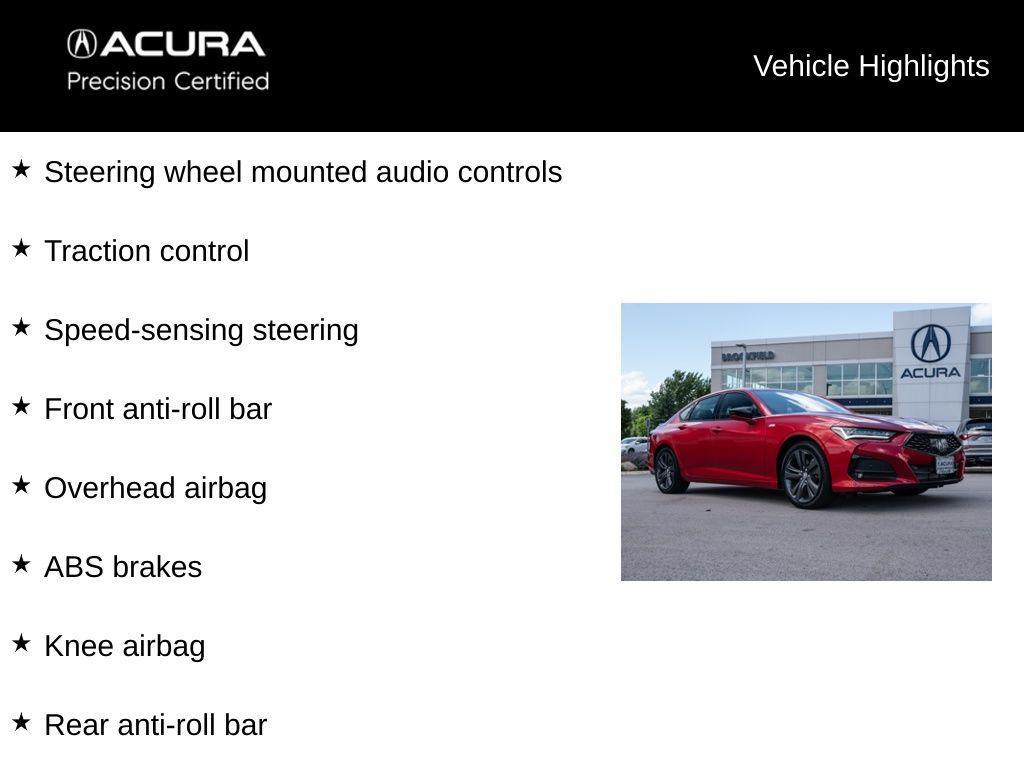 used 2023 Acura TLX car, priced at $38,988