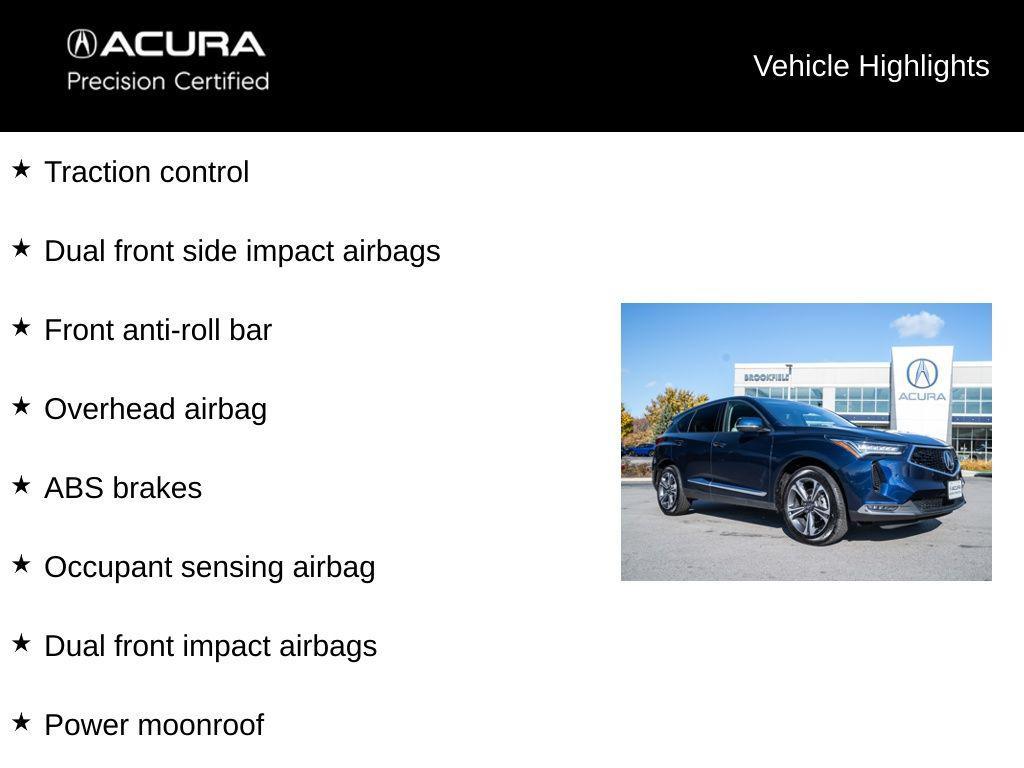 used 2023 Acura RDX car, priced at $43,900