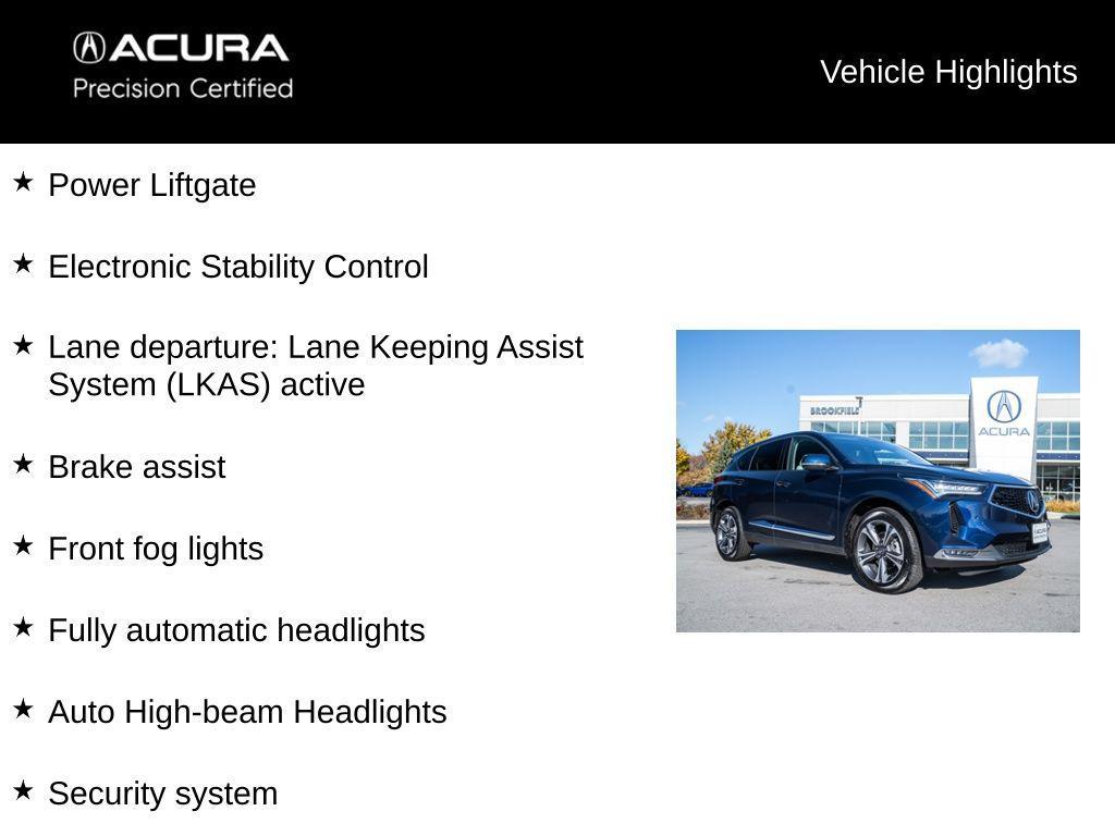 used 2023 Acura RDX car, priced at $43,900