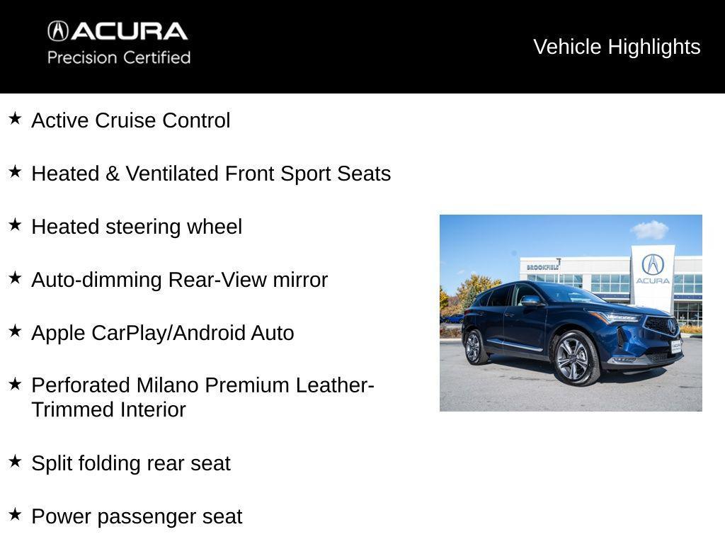 used 2023 Acura RDX car, priced at $43,900