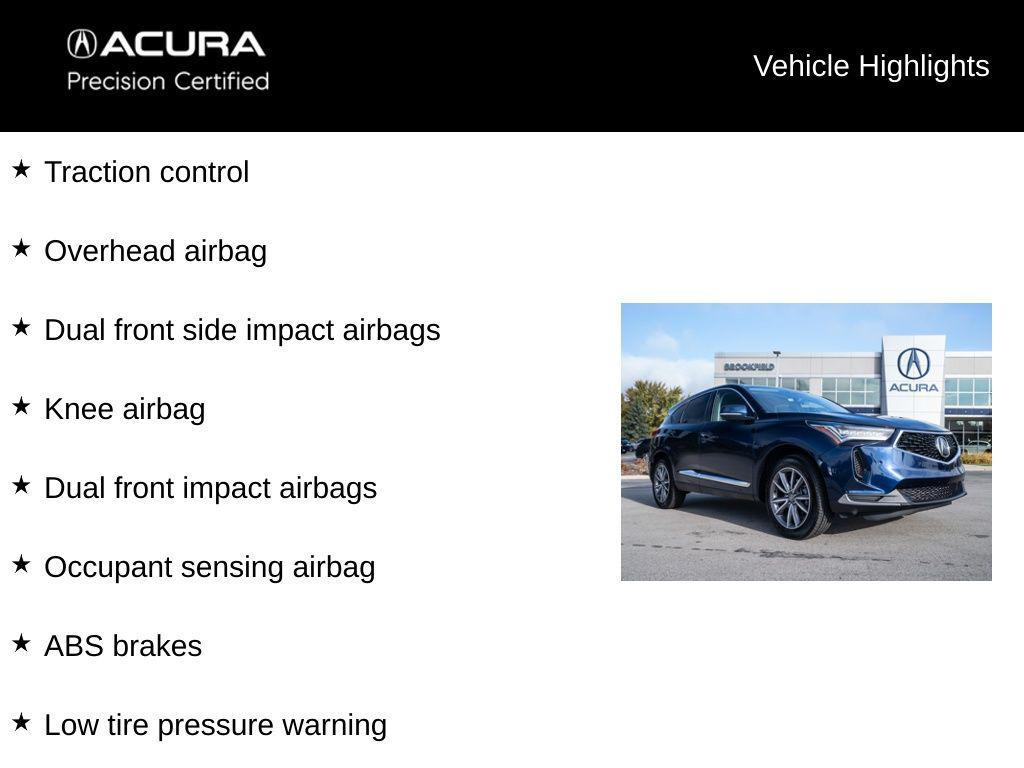 used 2024 Acura RDX car, priced at $42,900