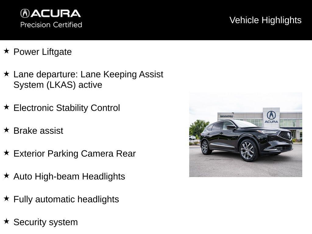 used 2023 Acura MDX car, priced at $41,793