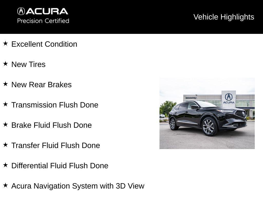used 2023 Acura MDX car, priced at $41,793