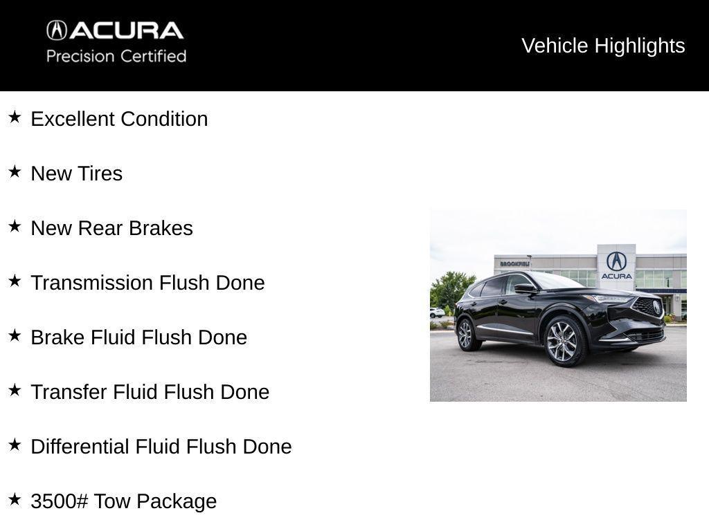 used 2023 Acura MDX car, priced at $39,325
