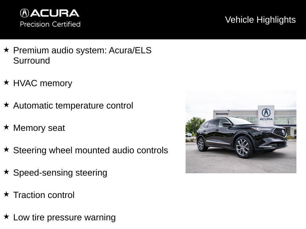 used 2023 Acura MDX car, priced at $41,793