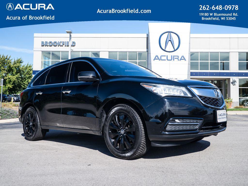 used 2016 Acura MDX car, priced at $15,900