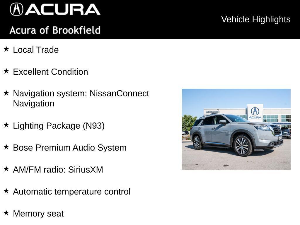 used 2022 Nissan Pathfinder car, priced at $31,900