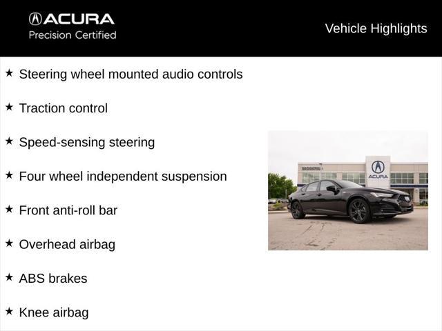 used 2023 Acura TLX car, priced at $40,900