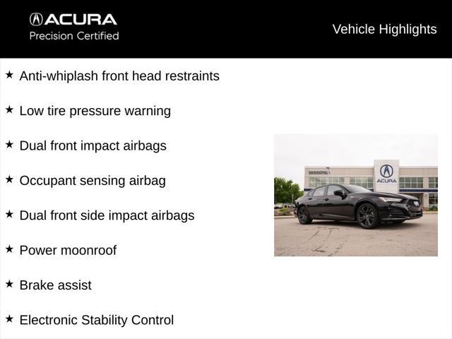 used 2023 Acura TLX car, priced at $40,900