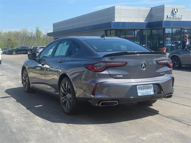 used 2023 Acura TLX car, priced at $42,900