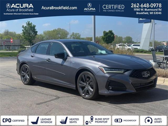 used 2023 Acura TLX car, priced at $42,900