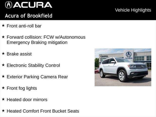 used 2019 Volkswagen Atlas car, priced at $21,488