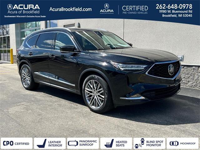 used 2022 Acura MDX car, priced at $46,489