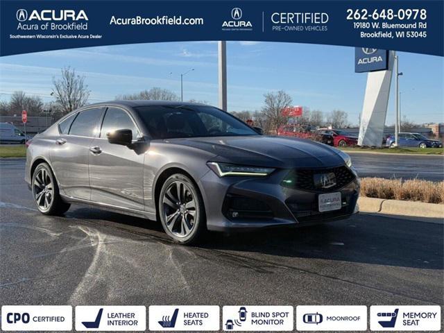 used 2021 Acura TLX car, priced at $34,350