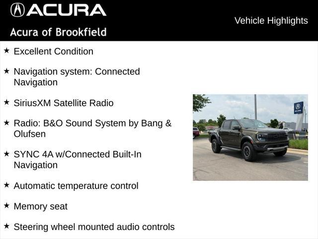 used 2024 Ford Ranger car, priced at $53,988