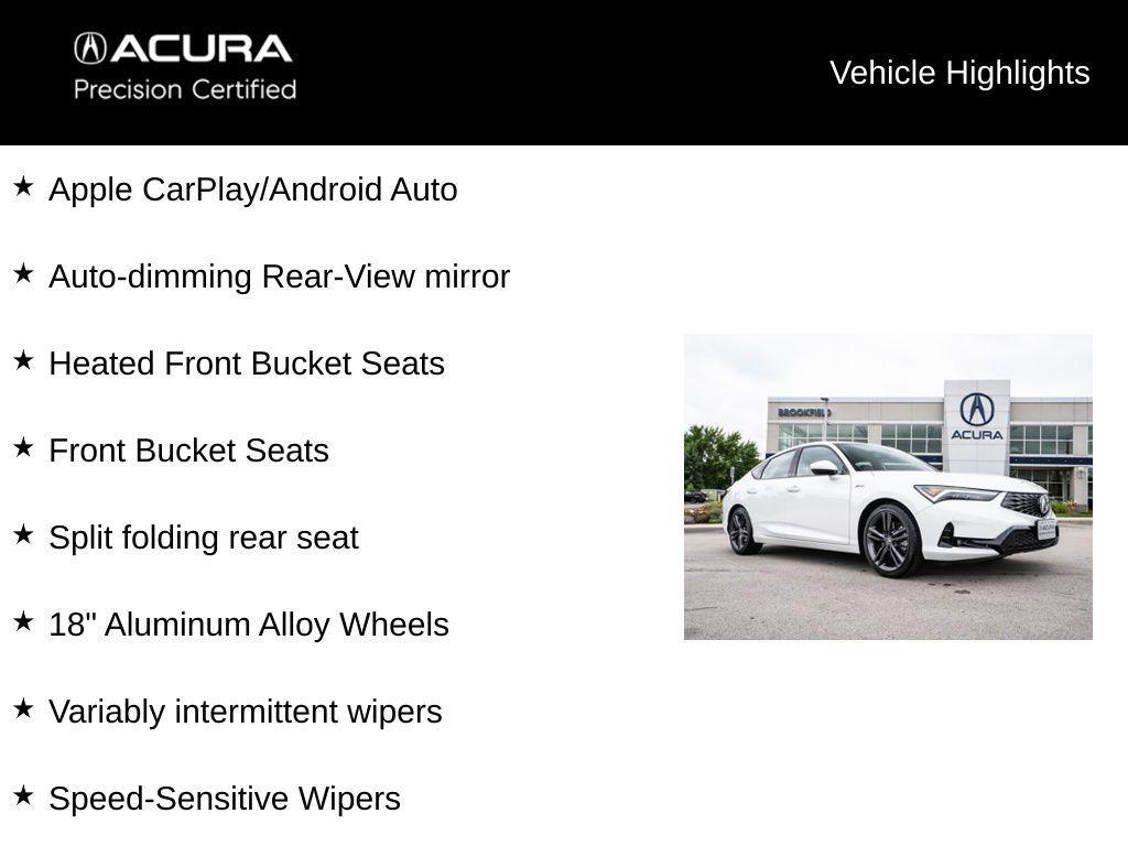 used 2025 Acura Integra car, priced at $33,900