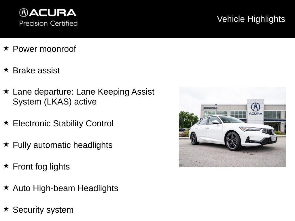 used 2025 Acura Integra car, priced at $33,900