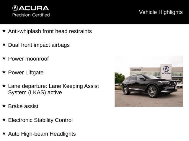 used 2022 Acura MDX car, priced at $46,900