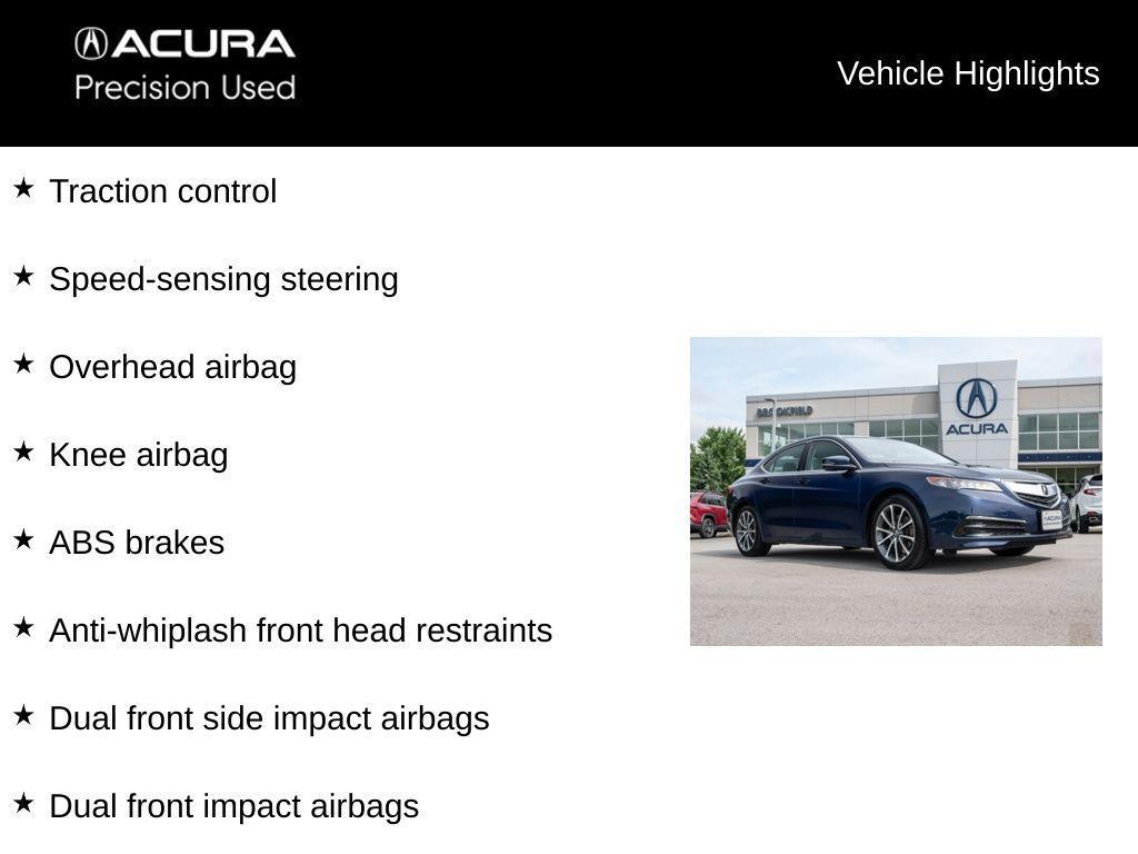 used 2017 Acura TLX car, priced at $18,900