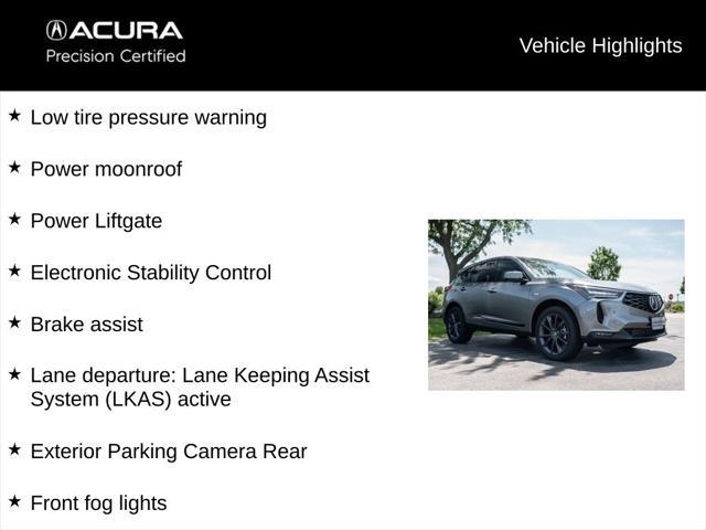 used 2025 Acura RDX car, priced at $47,900