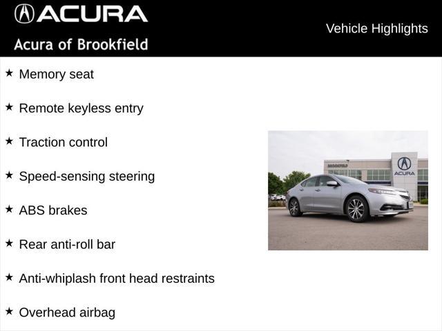 used 2017 Acura TLX car, priced at $12,900