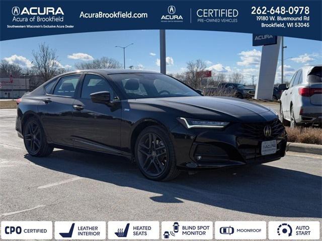 used 2024 Acura TLX car, priced at $44,900