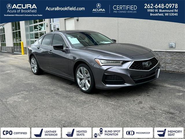 used 2021 Acura TLX car, priced at $32,900