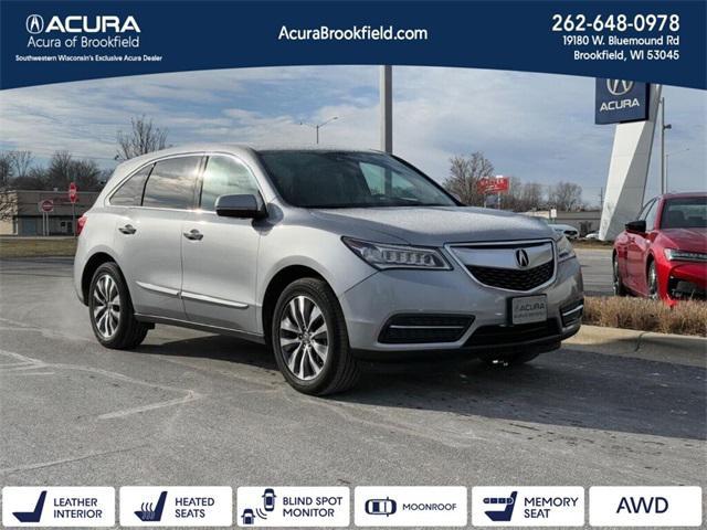 used 2016 Acura MDX car, priced at $18,611