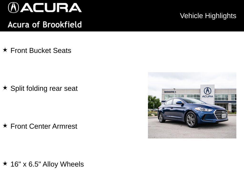 used 2018 Hyundai Elantra car, priced at $10,999