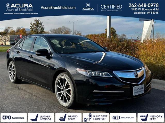 used 2015 Acura TLX car, priced at $16,711