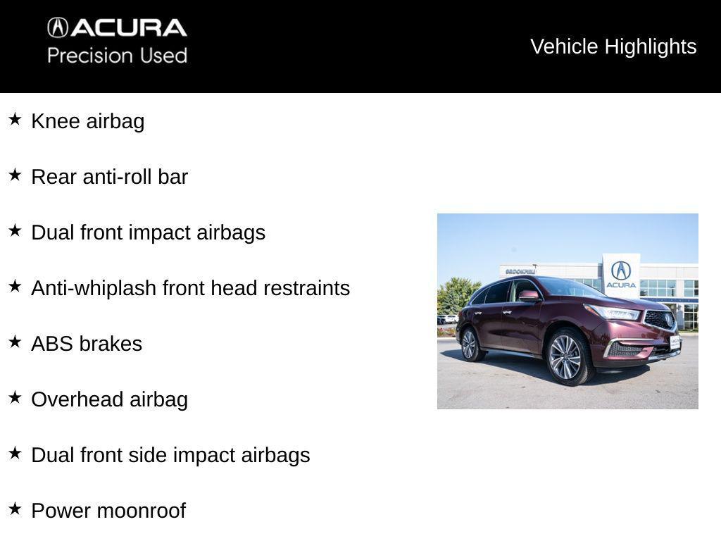 used 2017 Acura MDX car, priced at $16,900