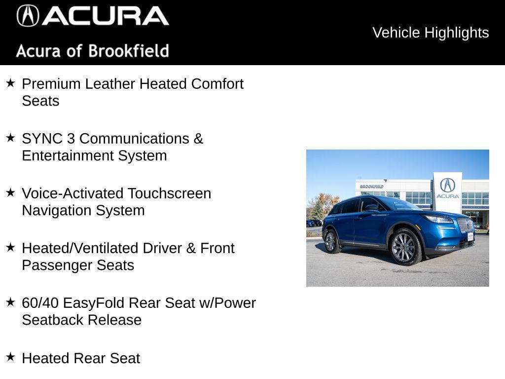 used 2020 Lincoln Corsair car, priced at $21,237