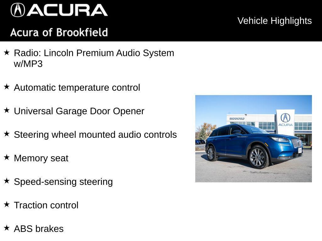 used 2020 Lincoln Corsair car, priced at $21,237