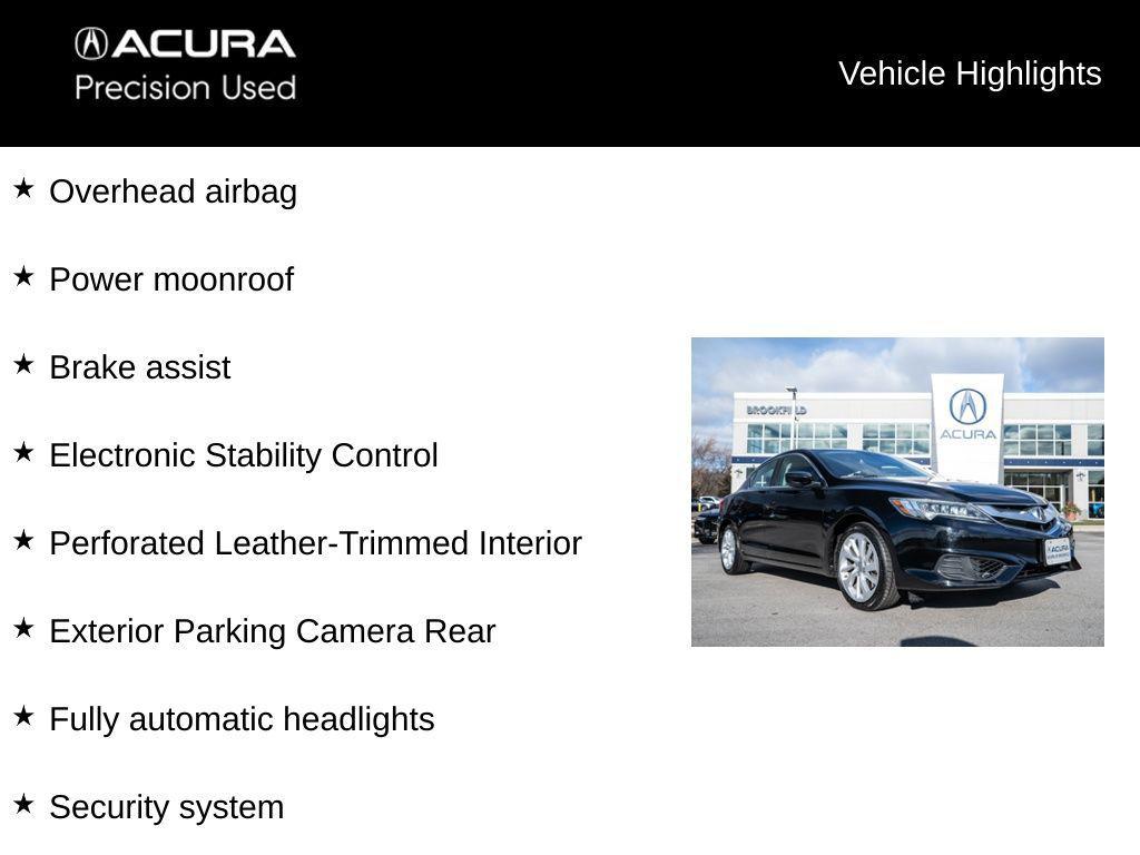 used 2018 Acura ILX car, priced at $19,537