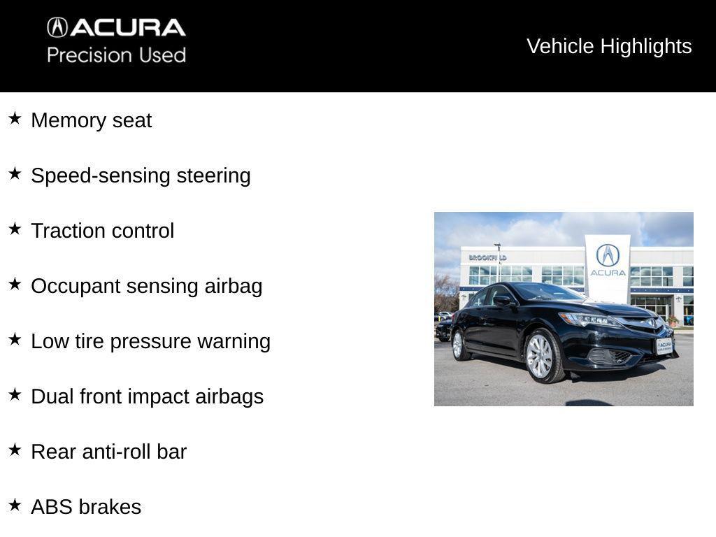 used 2018 Acura ILX car, priced at $19,537