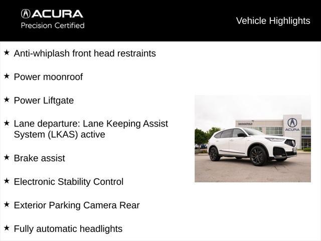 used 2025 Acura MDX car, priced at $54,900