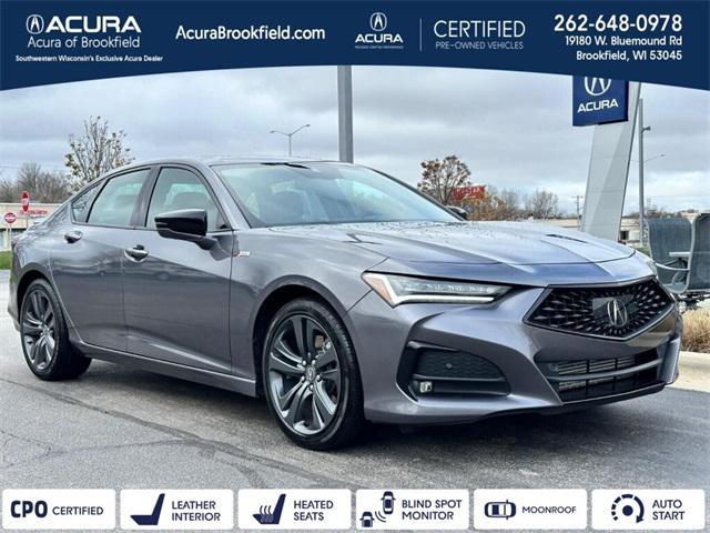 used 2023 Acura TLX car, priced at $39,211