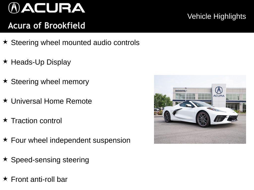 used 2024 Chevrolet Corvette car, priced at $69,997