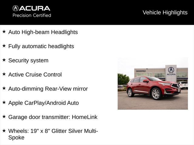 used 2021 Acura RDX car, priced at $31,900