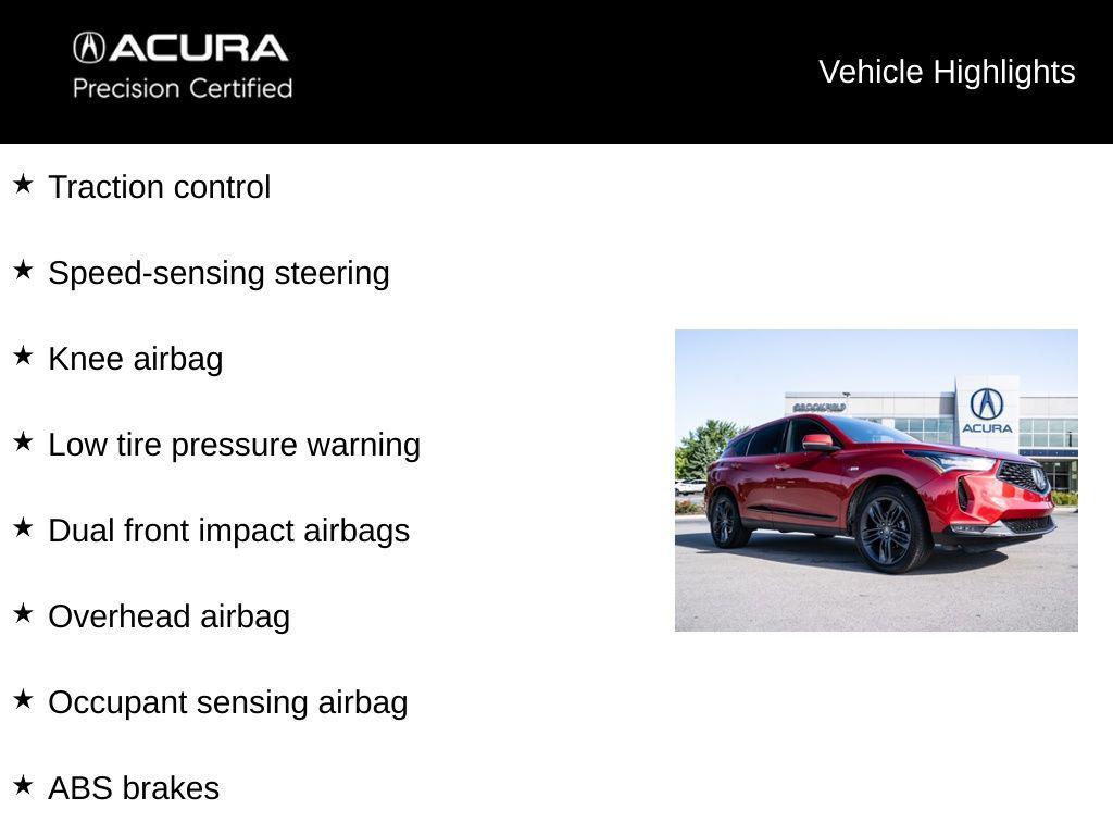 used 2022 Acura RDX car, priced at $38,900