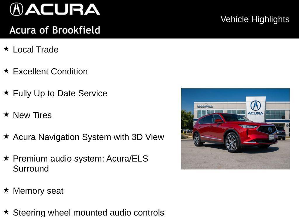 used 2023 Acura MDX car, priced at $37,737