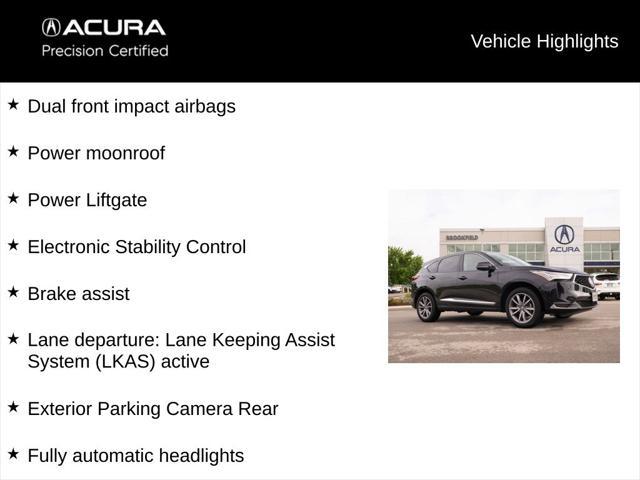 used 2023 Acura RDX car, priced at $40,900