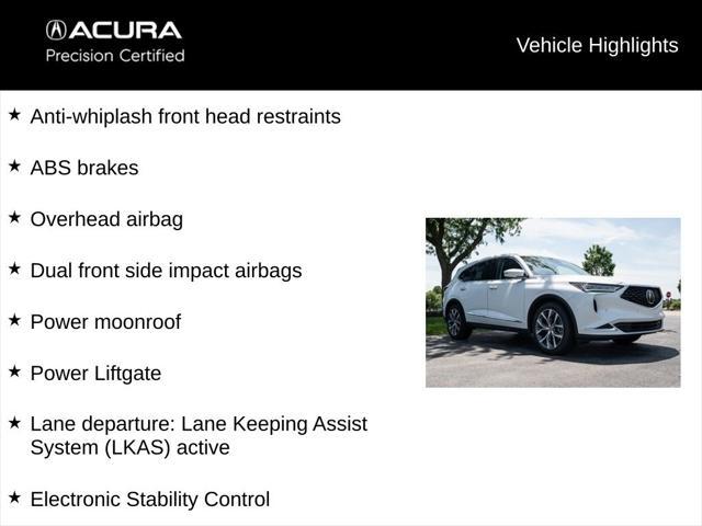 used 2023 Acura MDX car, priced at $46,900