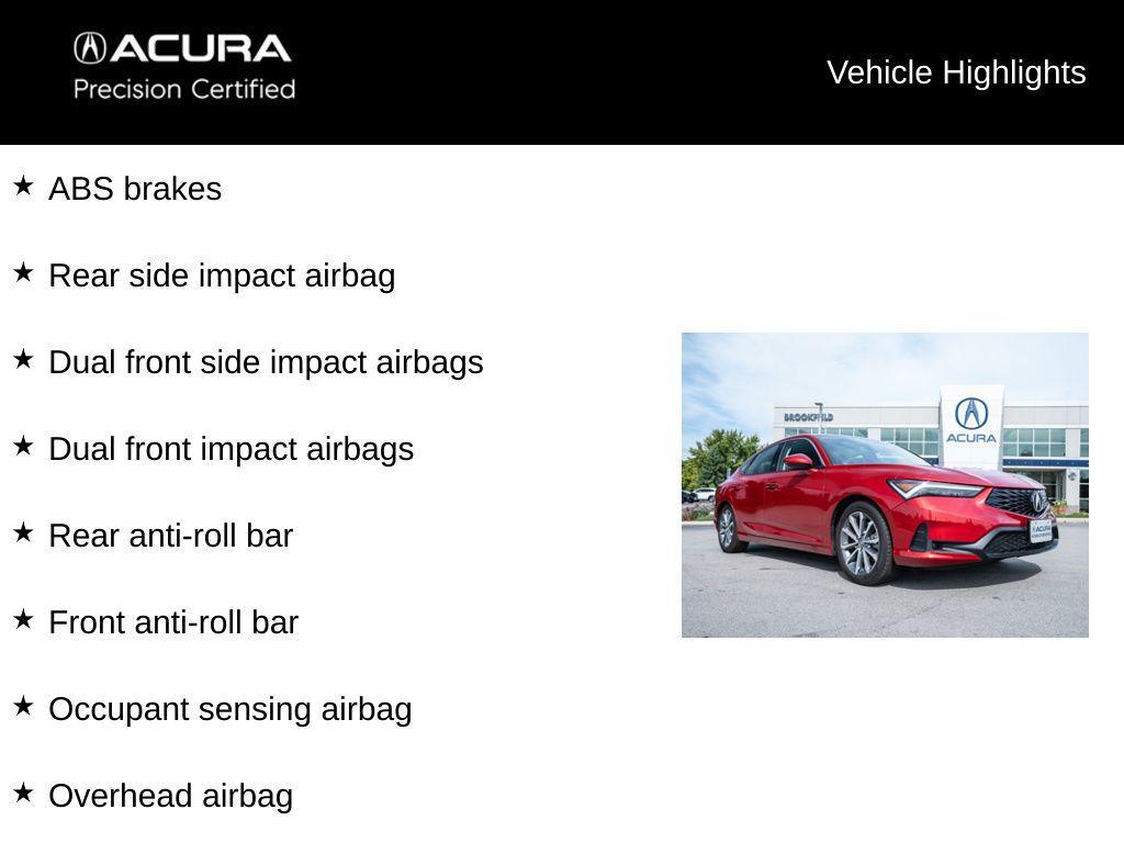 used 2024 Acura Integra car, priced at $27,900