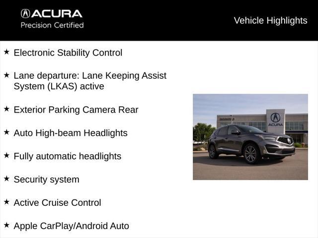 used 2021 Acura RDX car, priced at $32,500