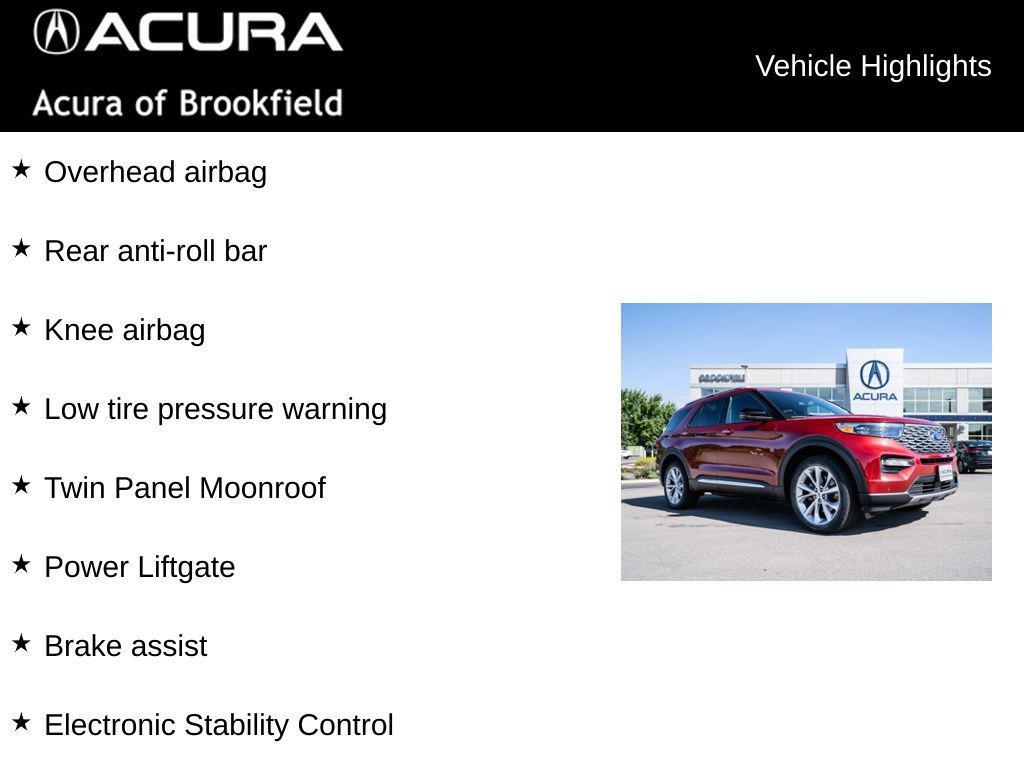 used 2023 Ford Explorer car, priced at $37,898