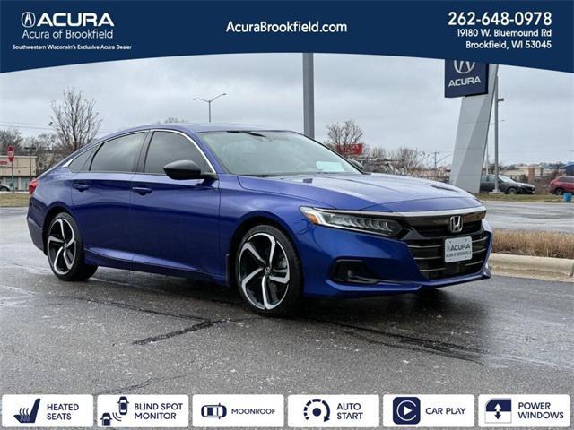 used 2021 Honda Accord car, priced at $26,411