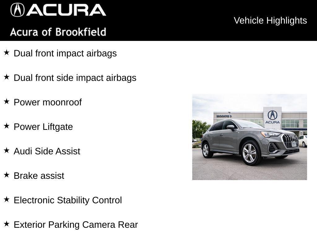 used 2021 Audi Q3 car, priced at $20,598