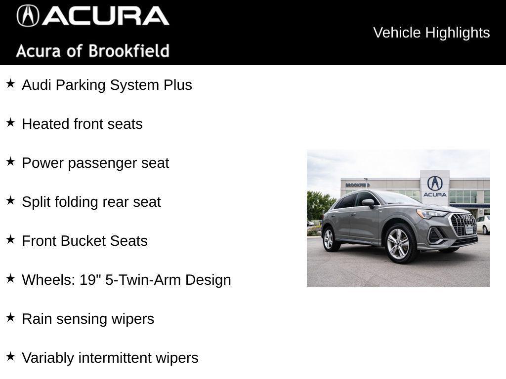 used 2021 Audi Q3 car, priced at $20,598